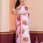 Hand-Painted Saree, Handloom