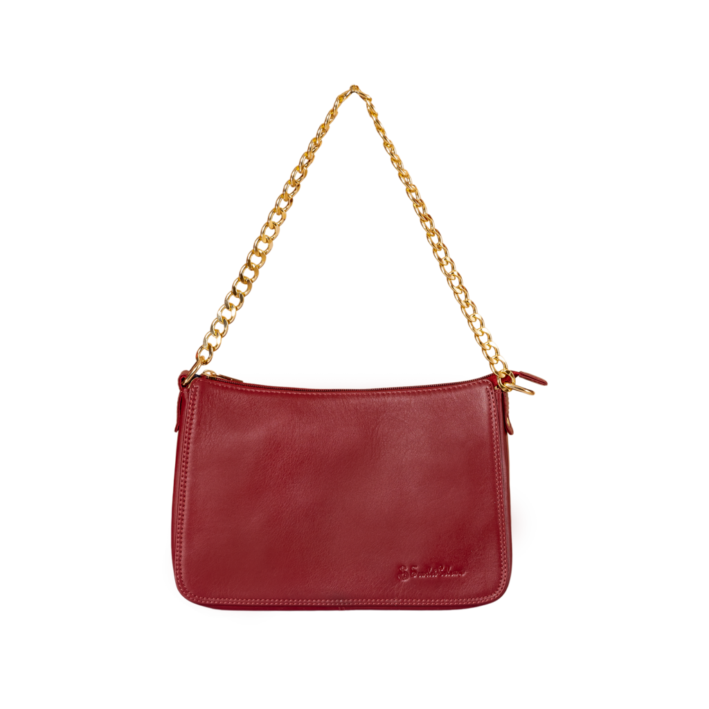 SL 33(1) Hand Bag with Golden Chain - Image 1