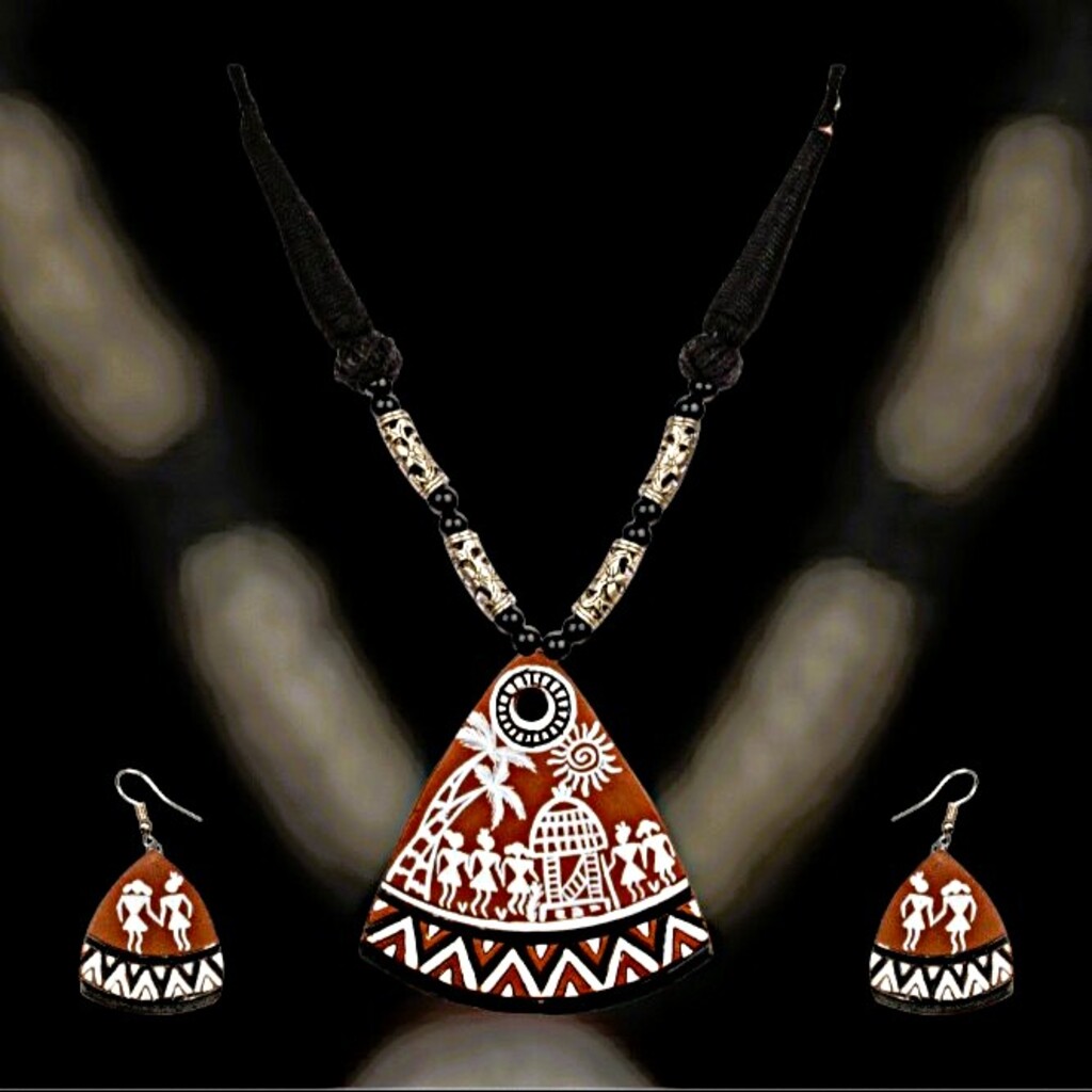 ST 17 Terracotta Jewellery Set - Image 1