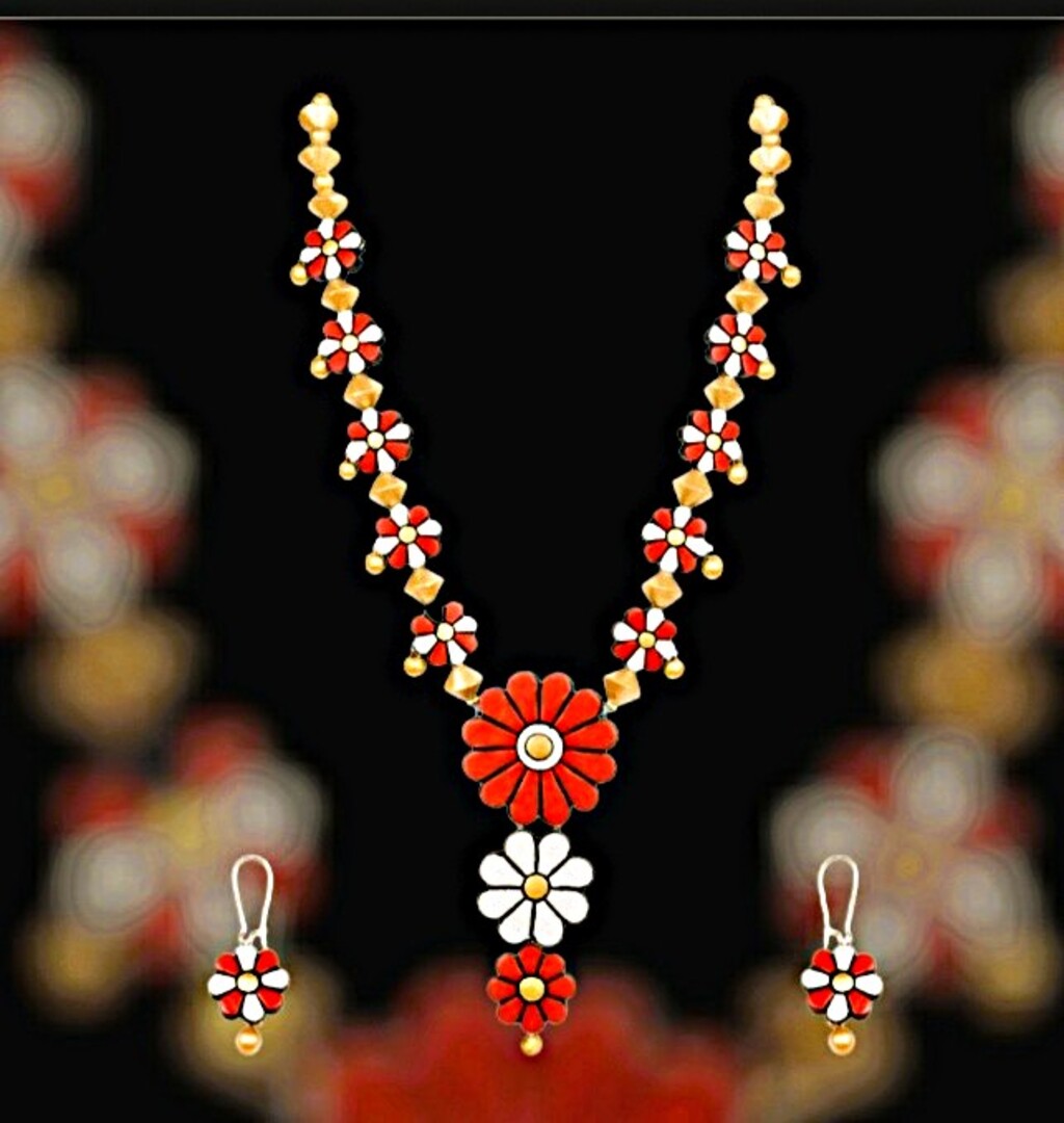 ST 27. Terracotta Jewellery Set - Image 1
