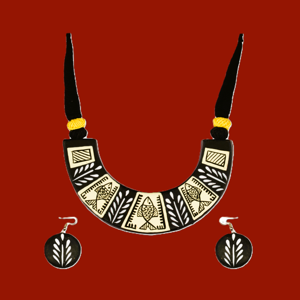 ST 94.. Terracotta Jewellery Set - Image 1