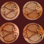 Patachitra on seasoned wood